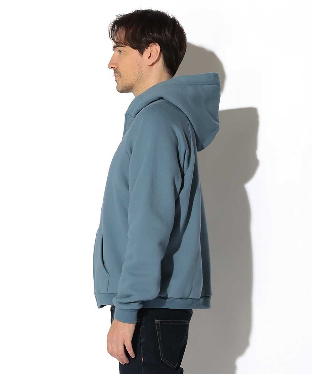 裏起毛 スウェットジップパーカ