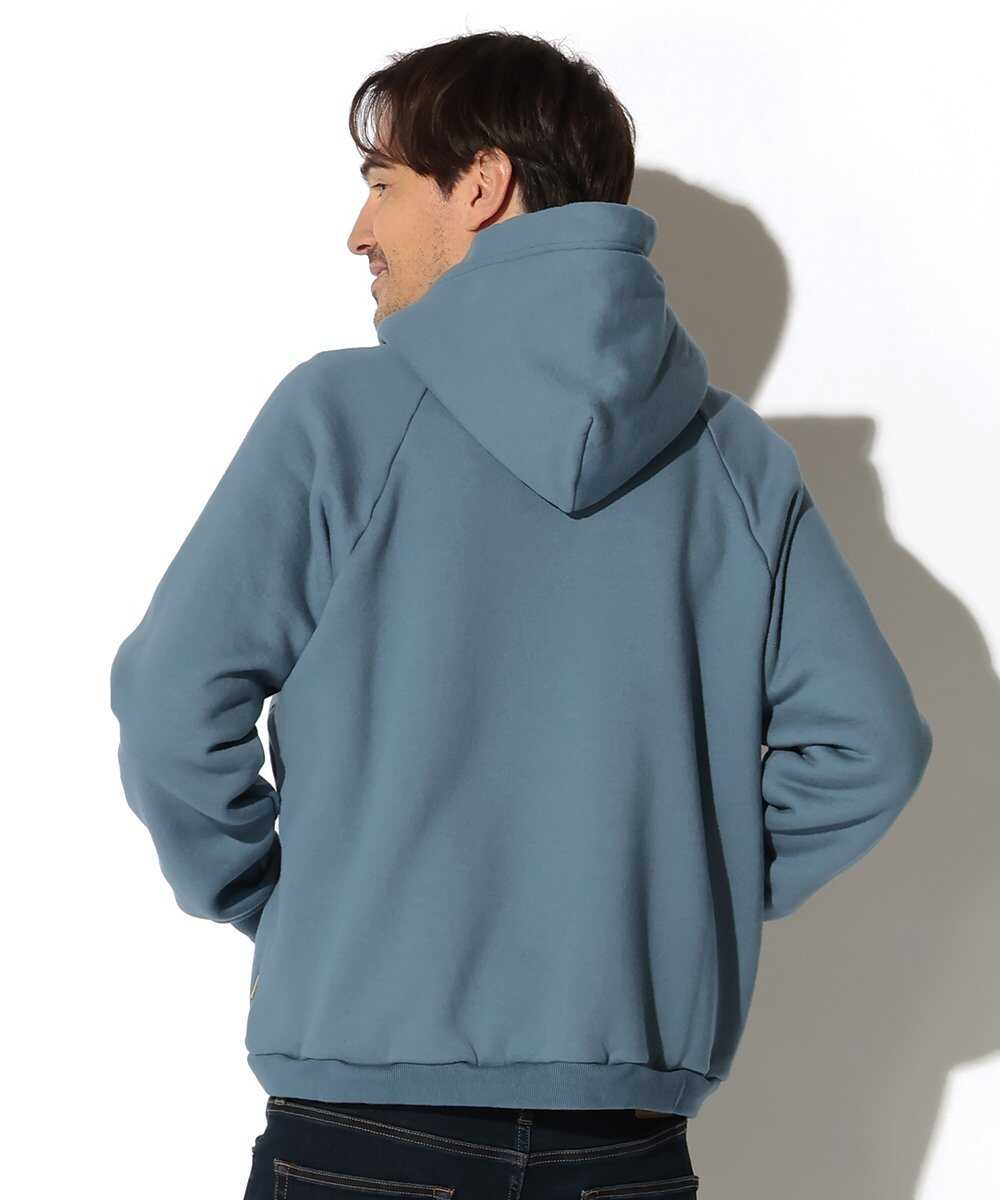 裏起毛 スウェットジップパーカ