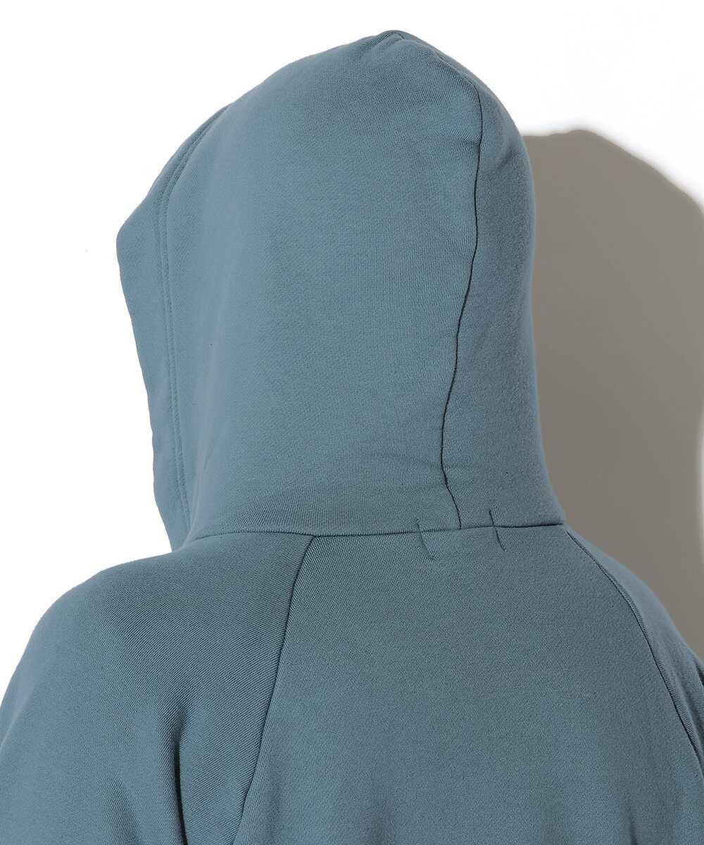 裏起毛 スウェットジップパーカ