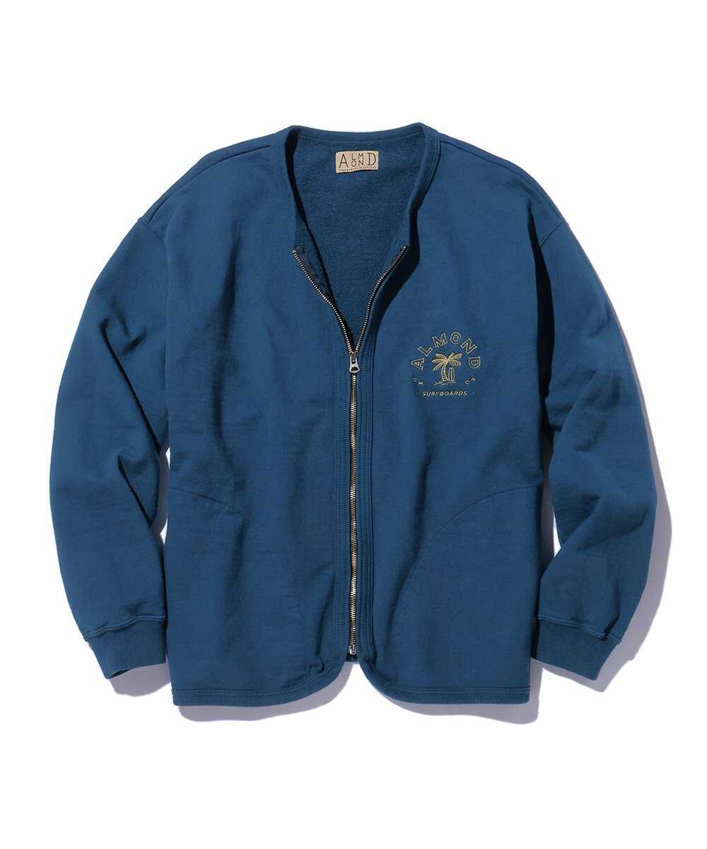 パラダイスロゴ刺繍 ジップスウェットカーディガン