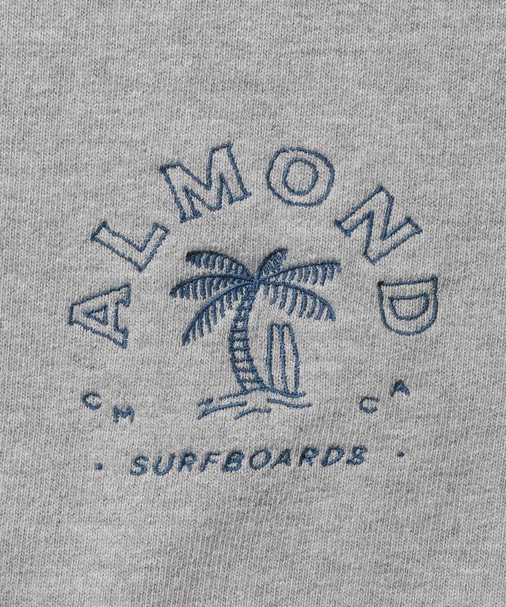 パラダイスロゴ刺繍 ジップスウェットカーディガン