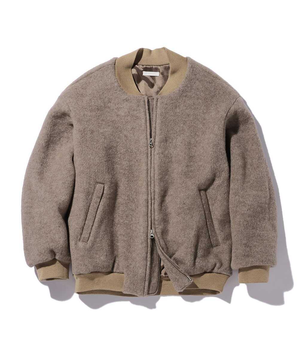 ウールフリース メルトンジャケット