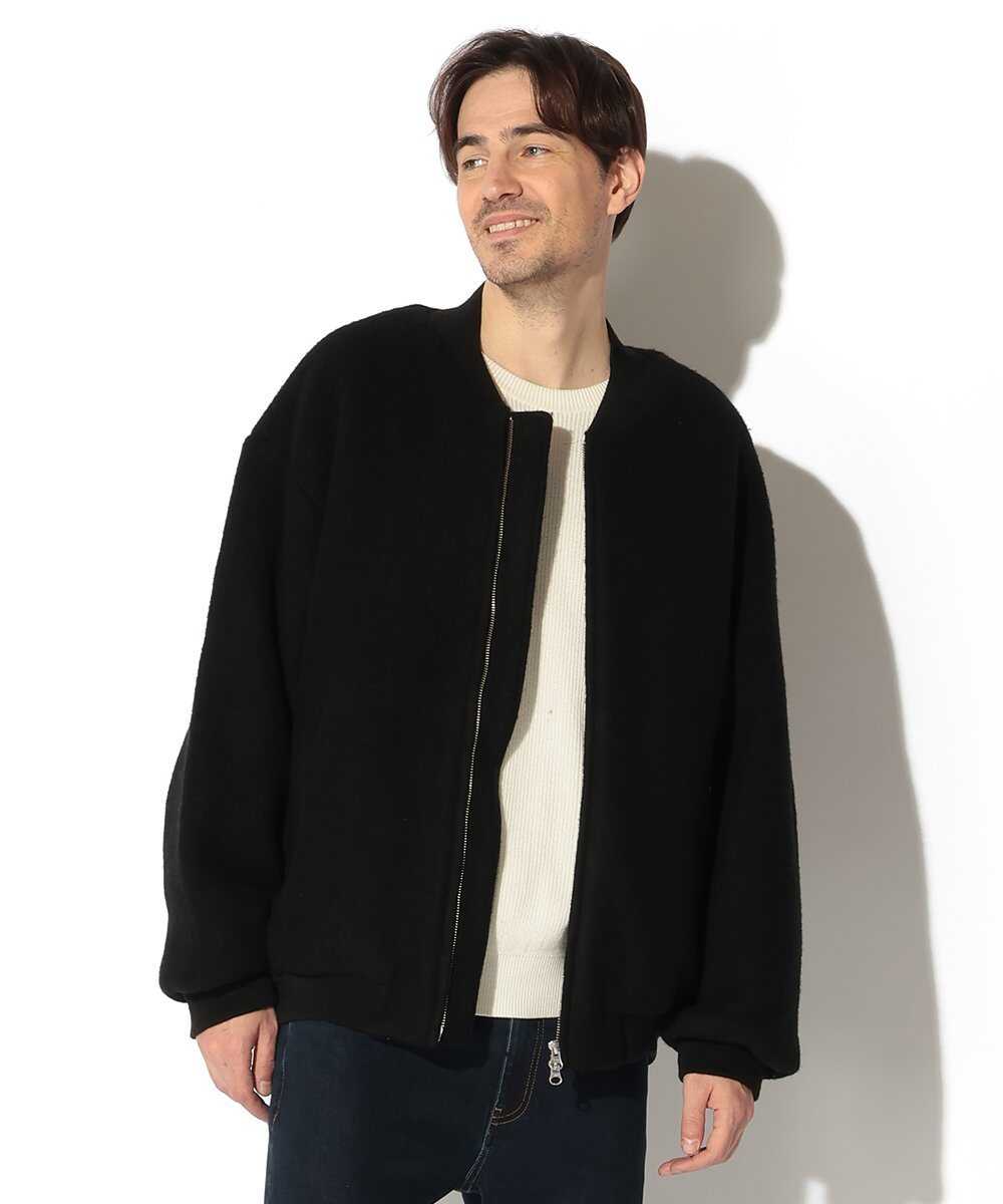 ウールフリース メルトンジャケット