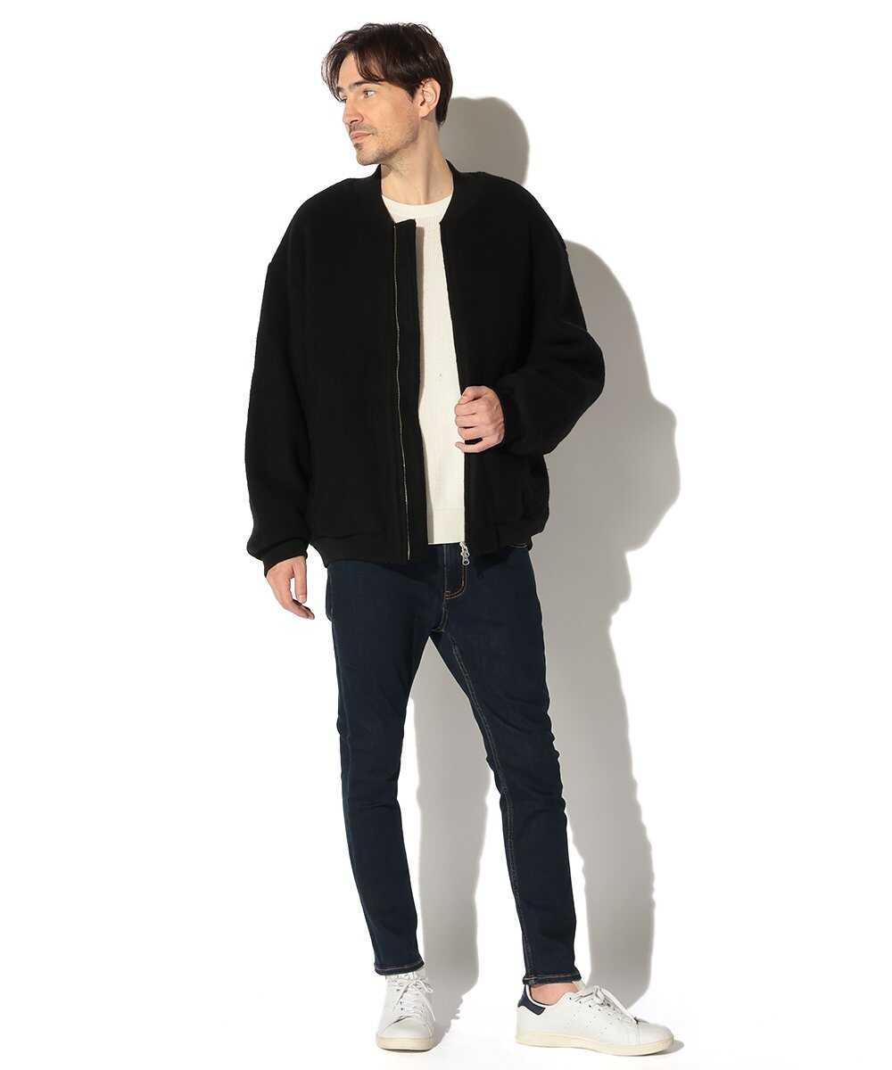 ウールフリース メルトンジャケット