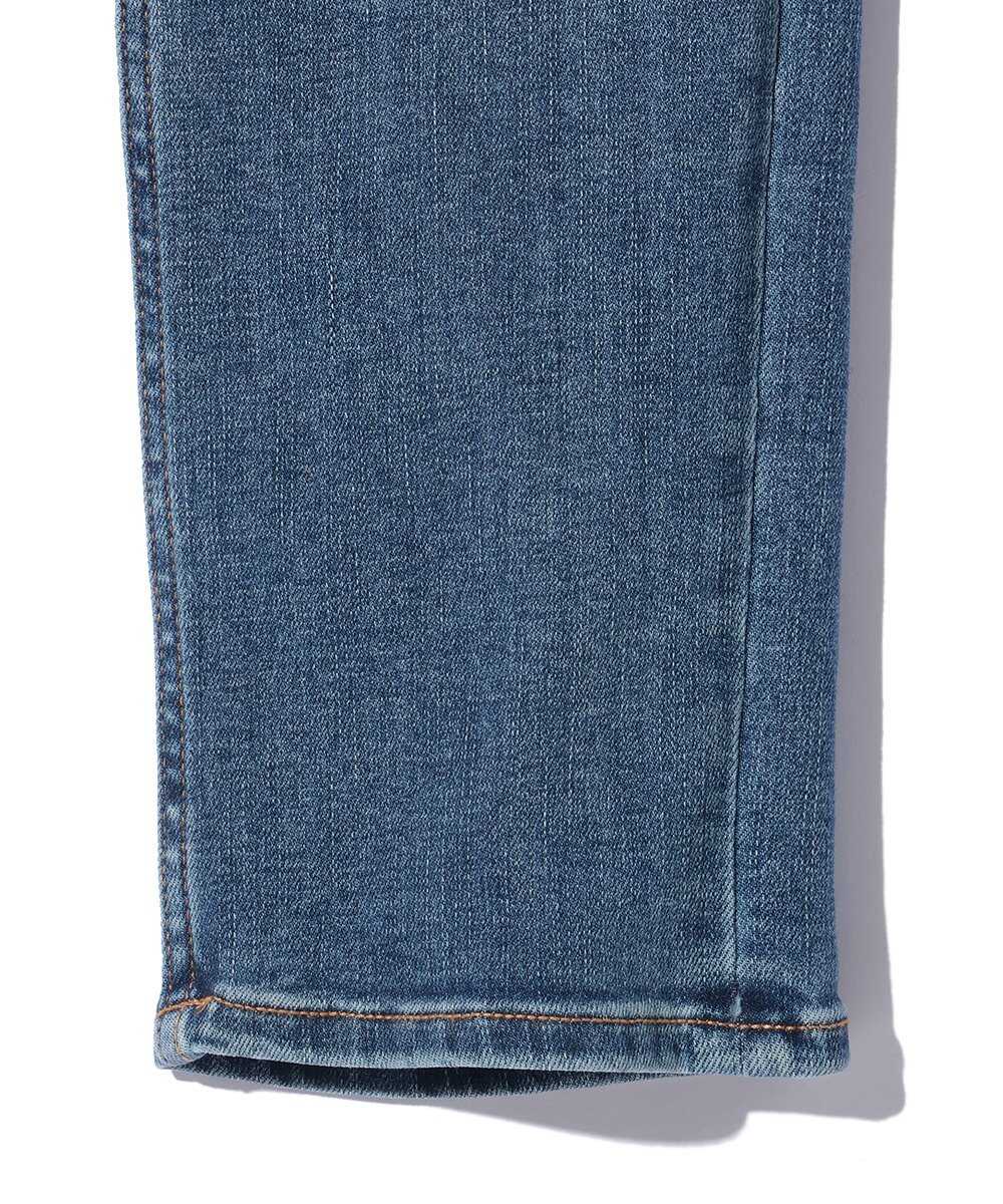 5ポケット スキニーデニムパンツ ユーズドウォッシュ