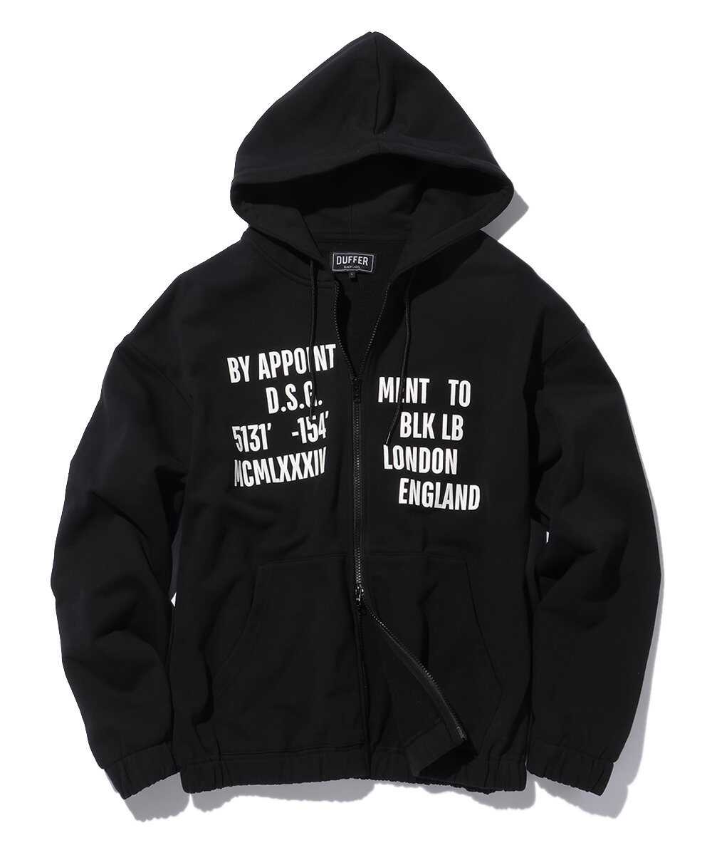 【ブラックレーベル】A-PACK フルジップパーカ