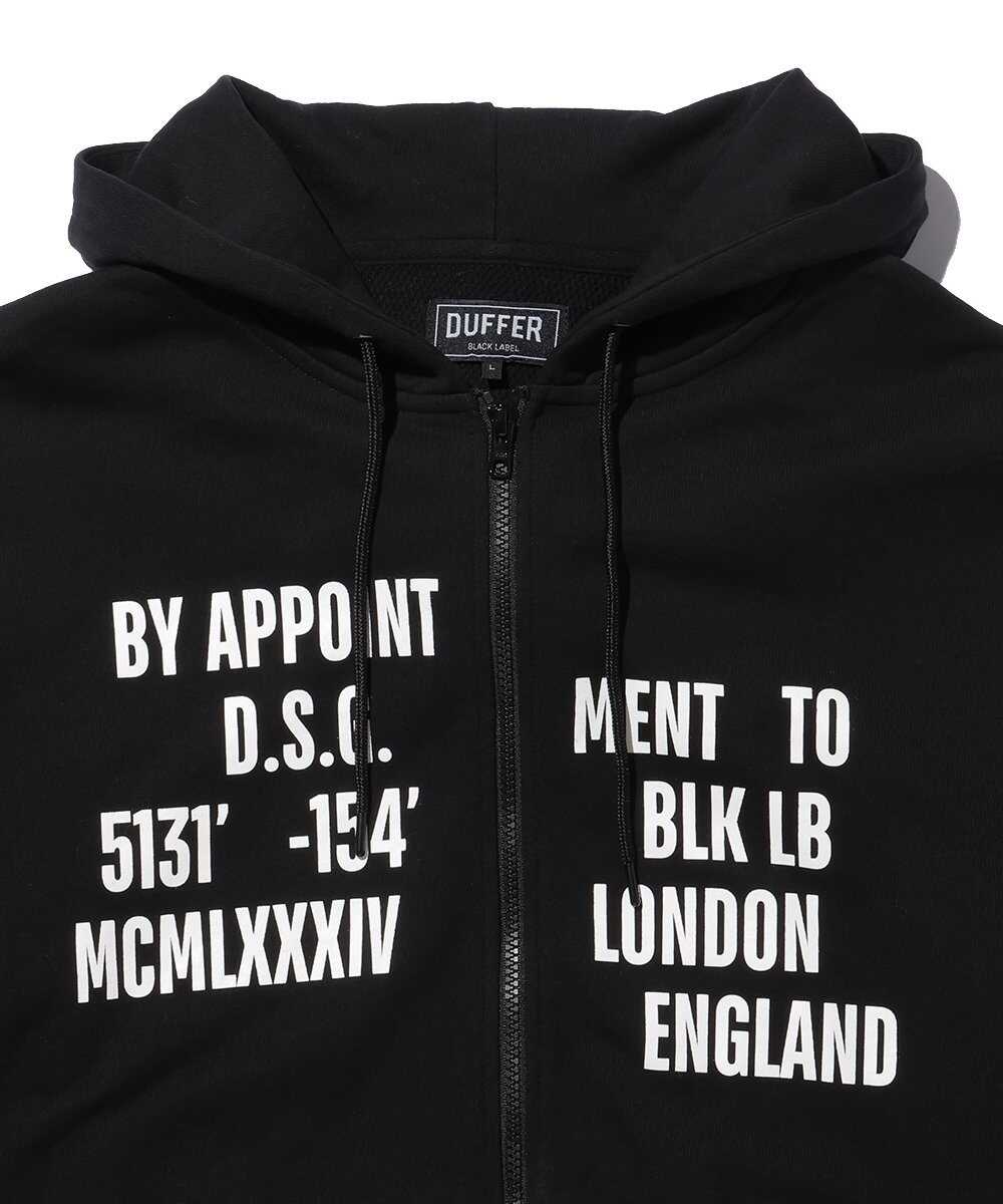 【ブラックレーベル】A-PACK フルジップパーカ