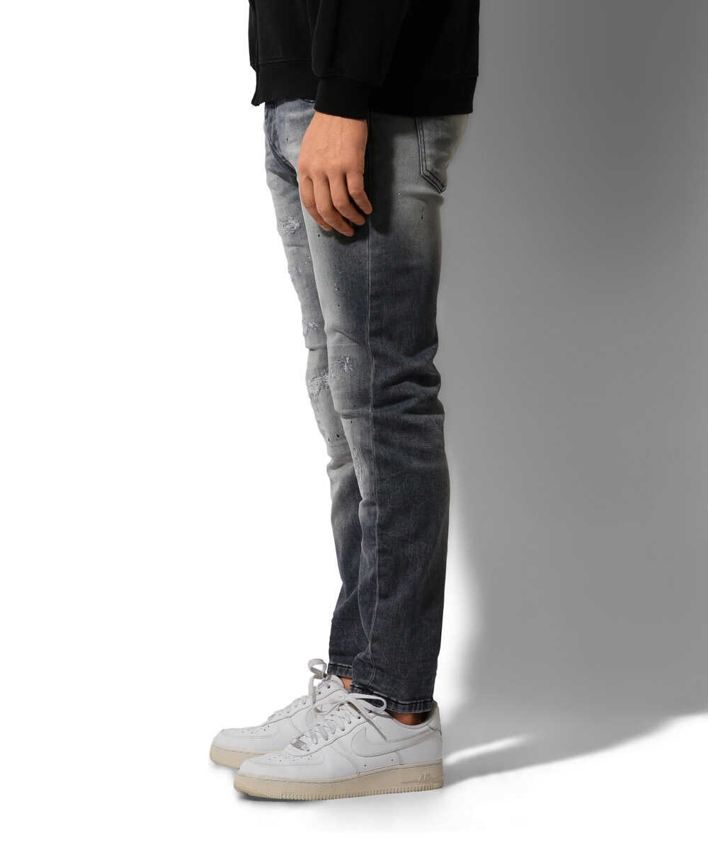 BARRET/バレット ダメージデニムパンツ