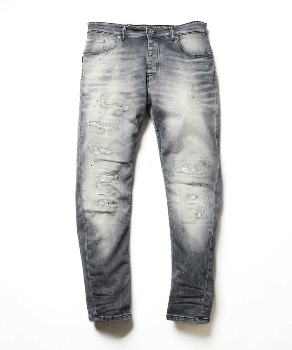 BARRET/バレット ダメージデニムパンツ