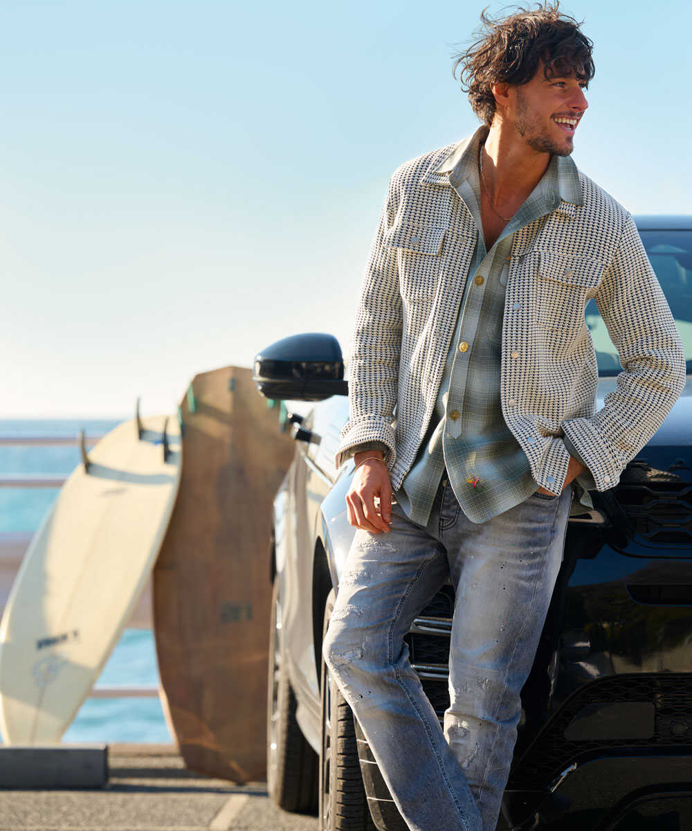 BARRET/バレット ダメージデニムパンツ