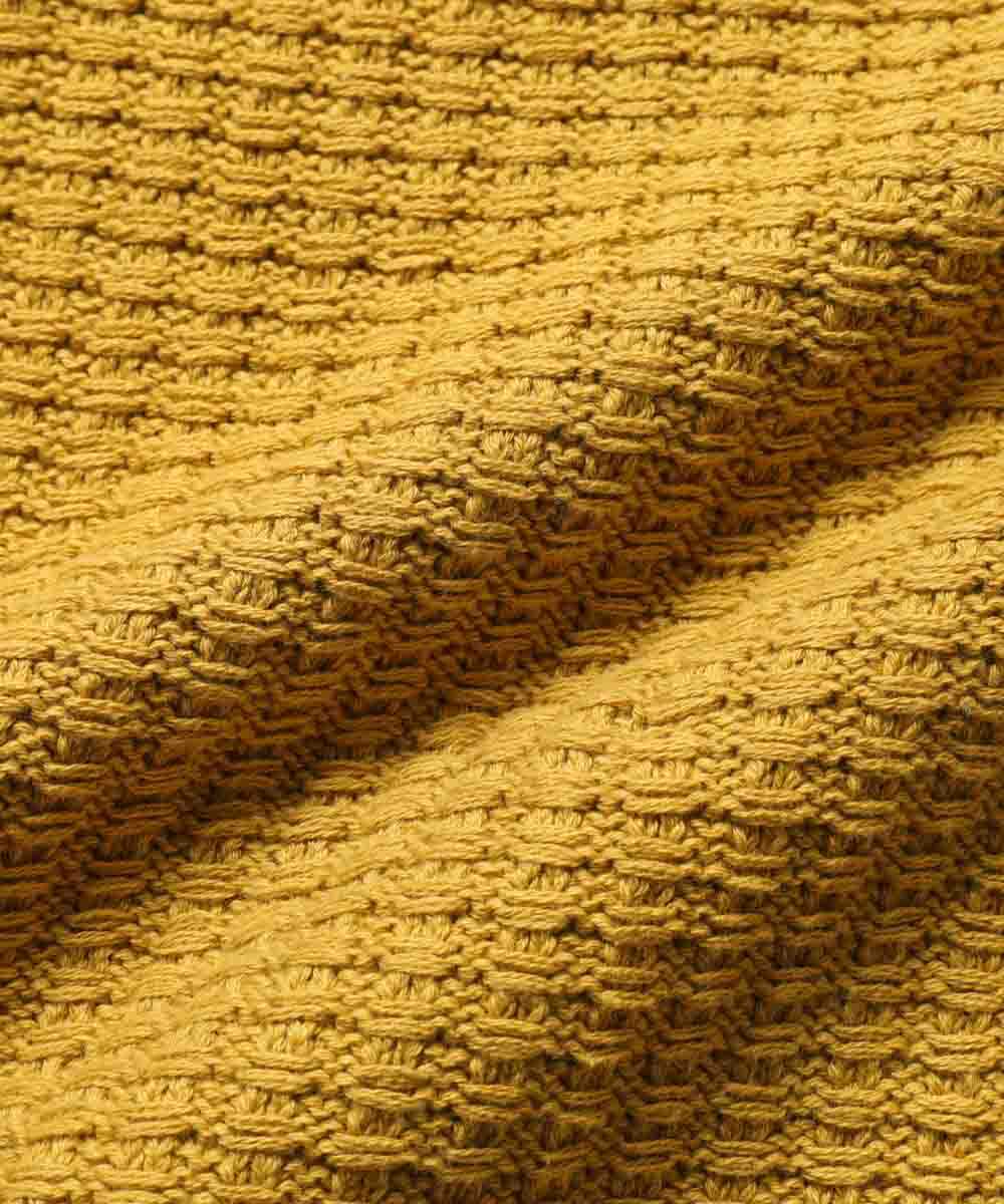 エイヤ コラボ ビッグワッフル ニットカーディガン