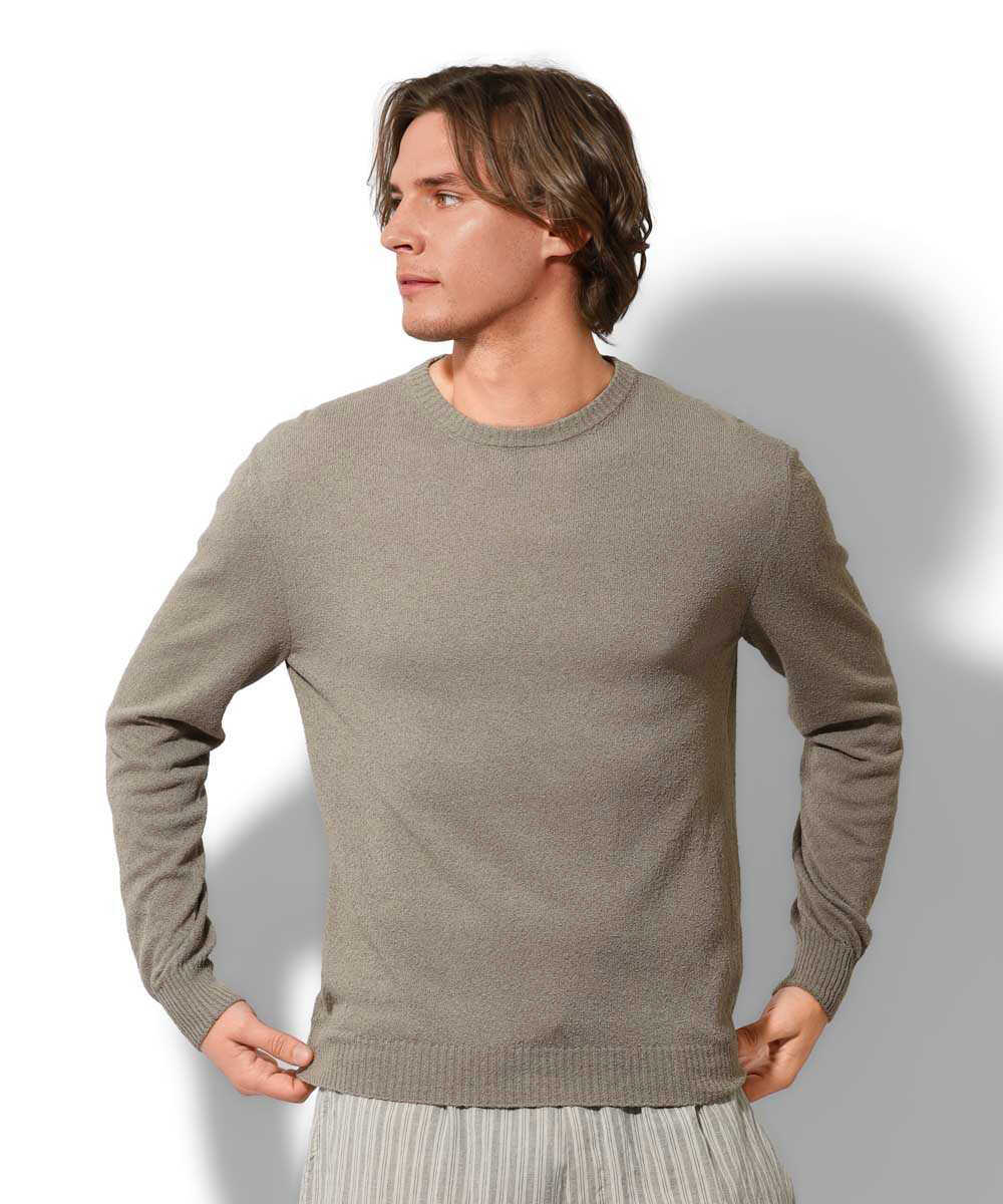 タオル地風 ループヤーンニット