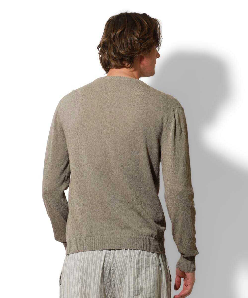 タオル地風 ループヤーンニット