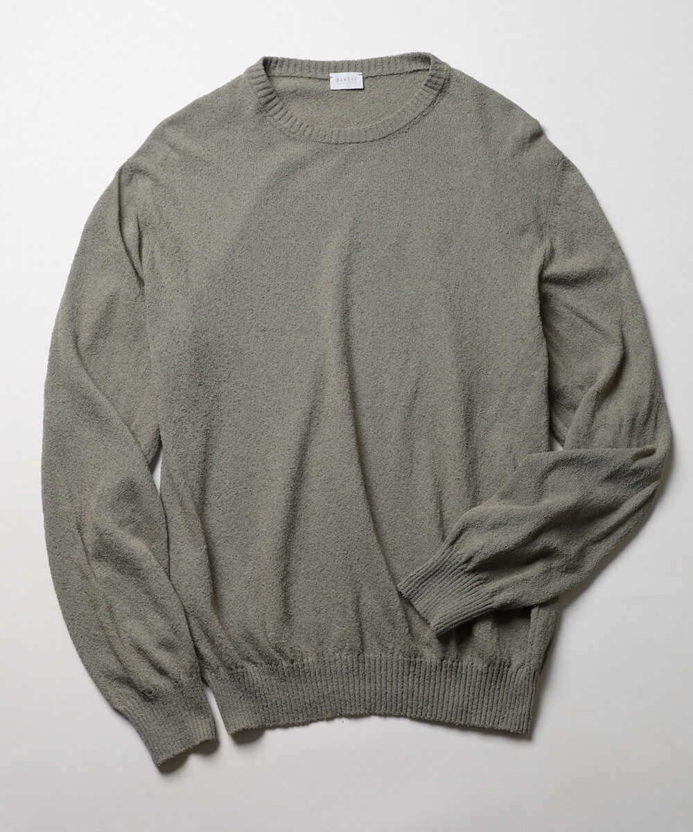 タオル地風 ループヤーンニット