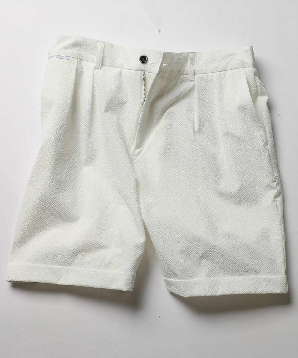 シアサッカーショーツ