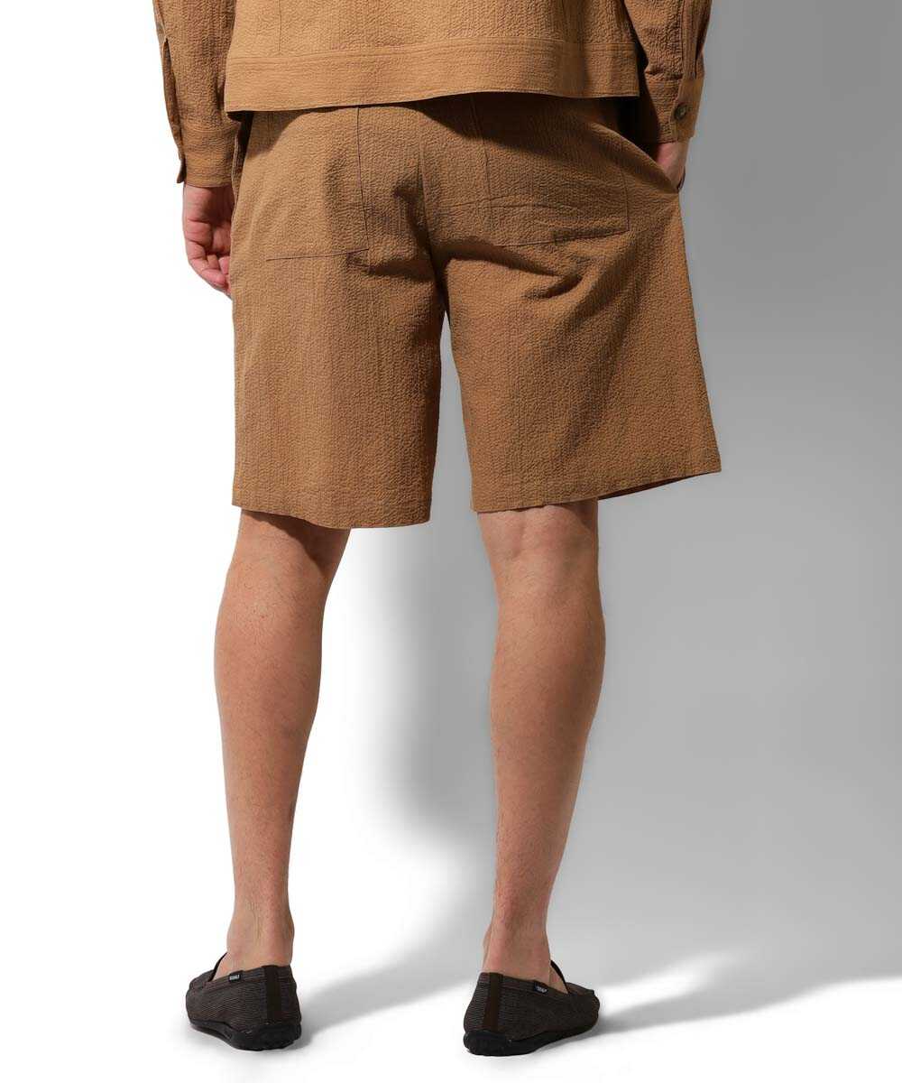 シアサッカーショーツ