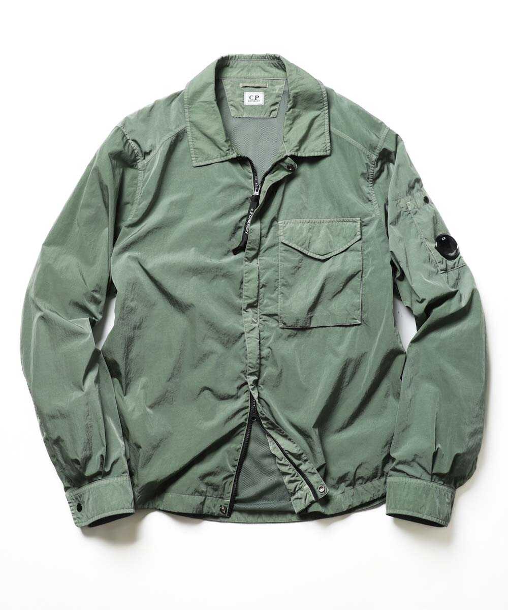 CHROME-R ナイロンオーバーシャツ