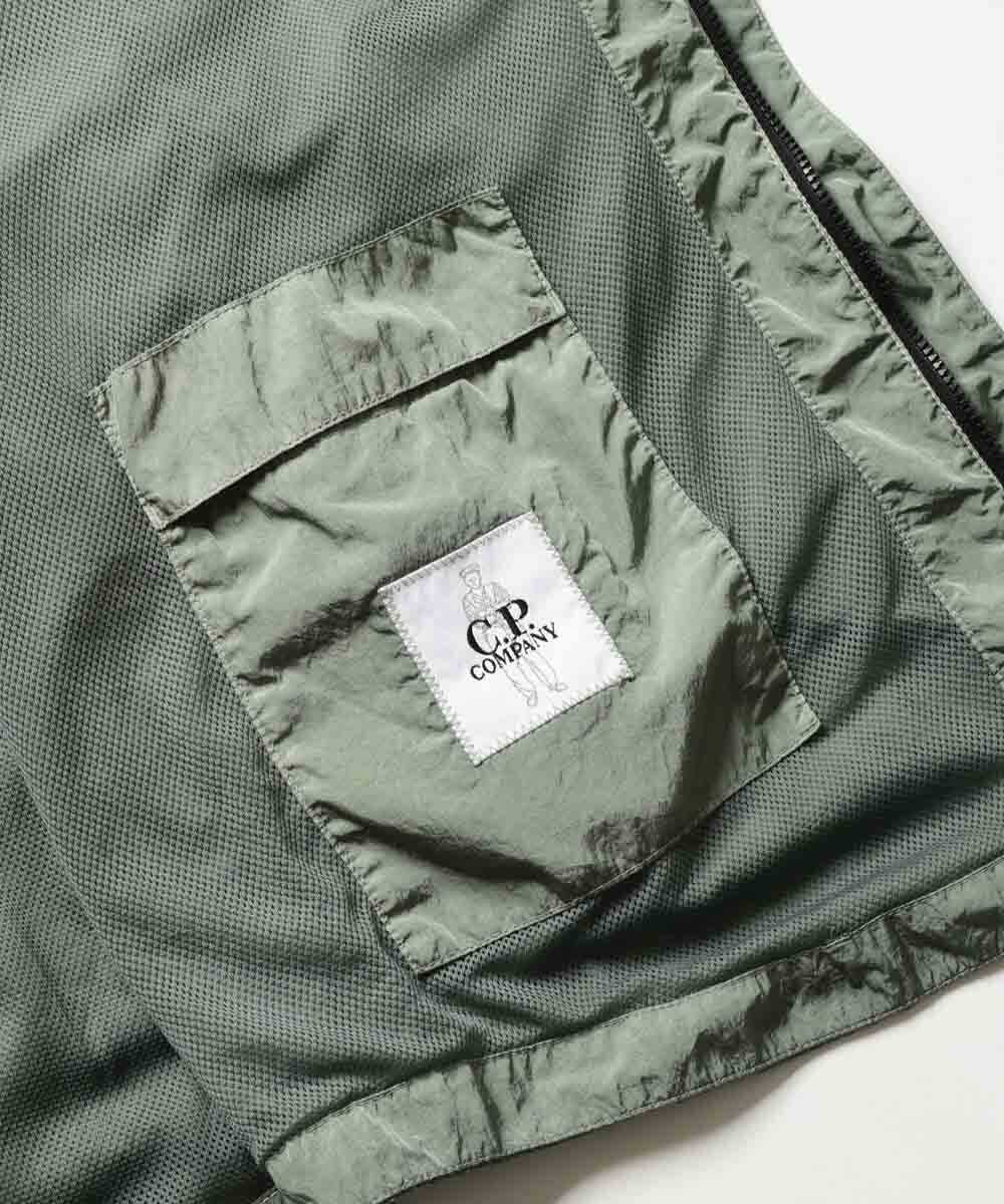 CHROME-R ナイロンオーバーシャツ