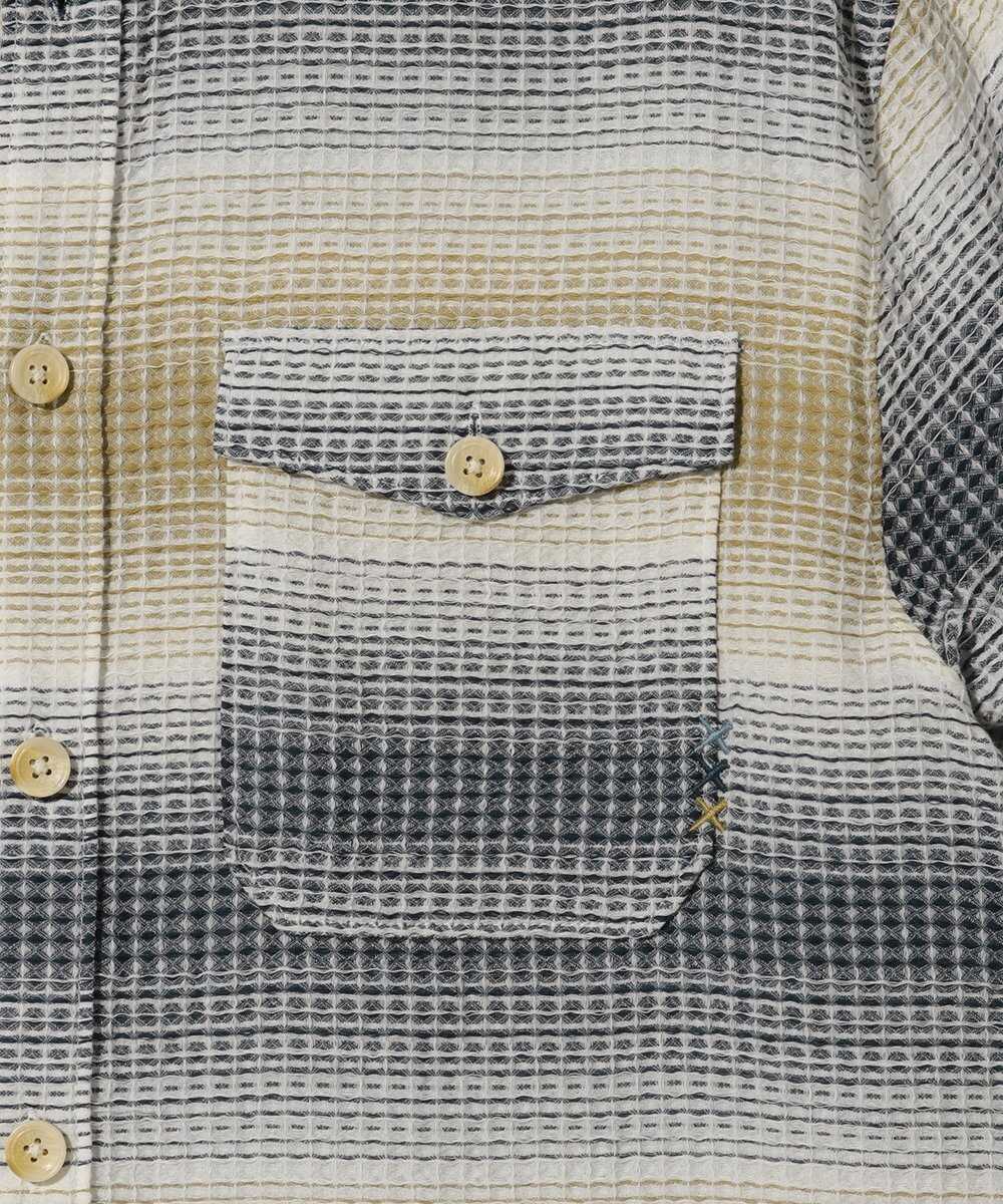 ワッフルシャツジャケット