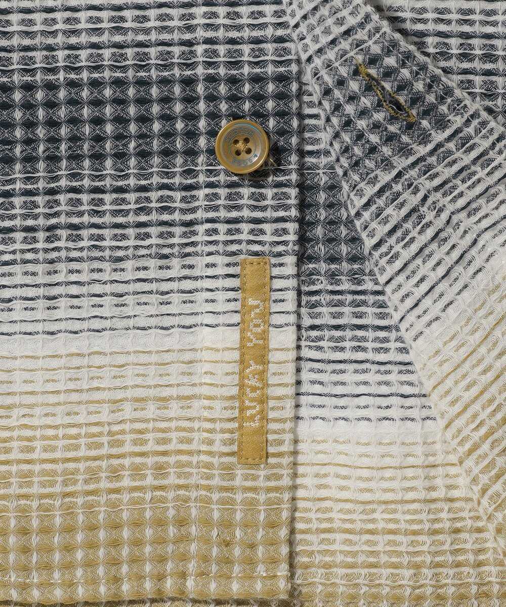 ワッフルシャツジャケット