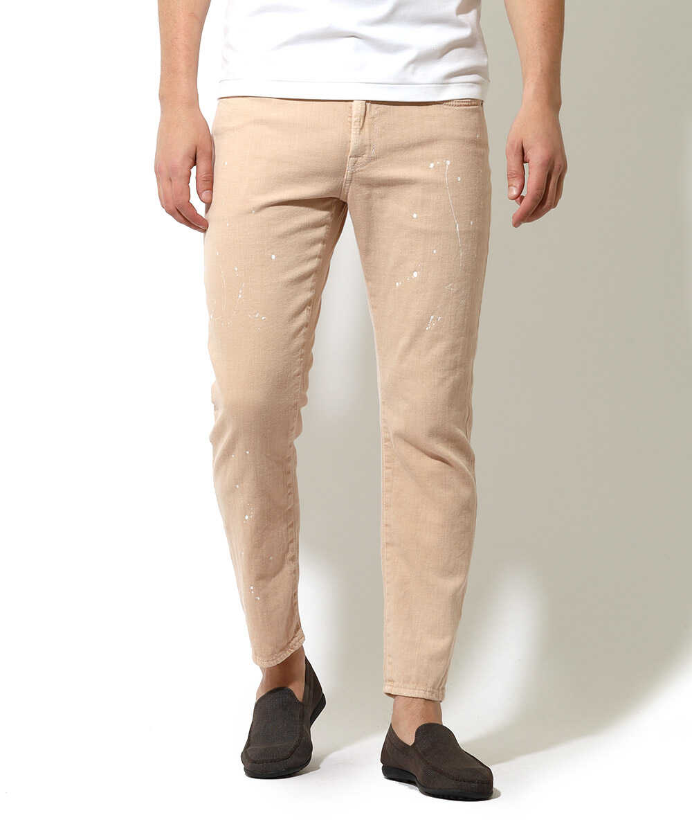 別注限定 ペイント加工 リゾートジーンズ デニムパンツ