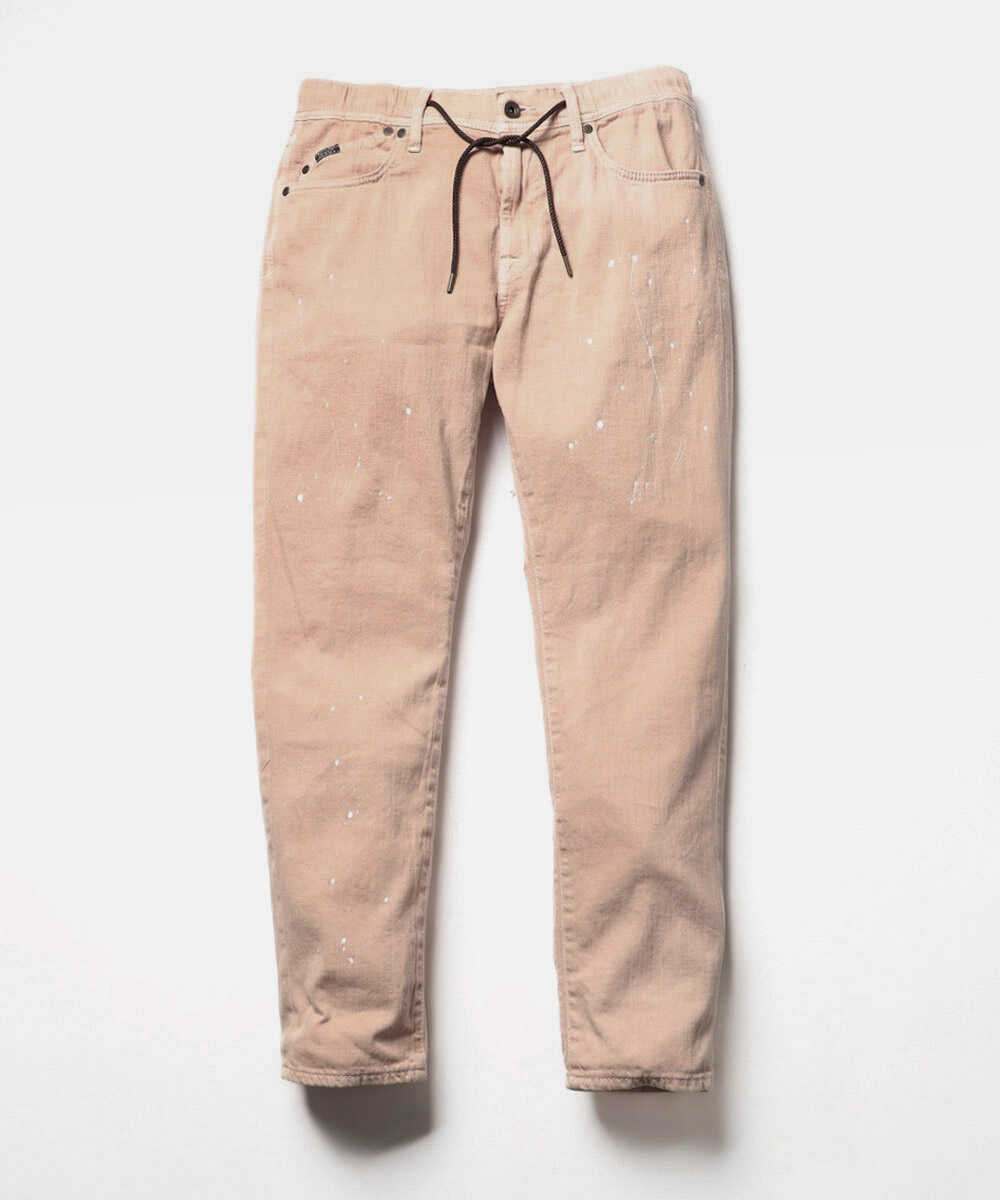 別注限定 ペイント加工 リゾートジーンズ デニムパンツ