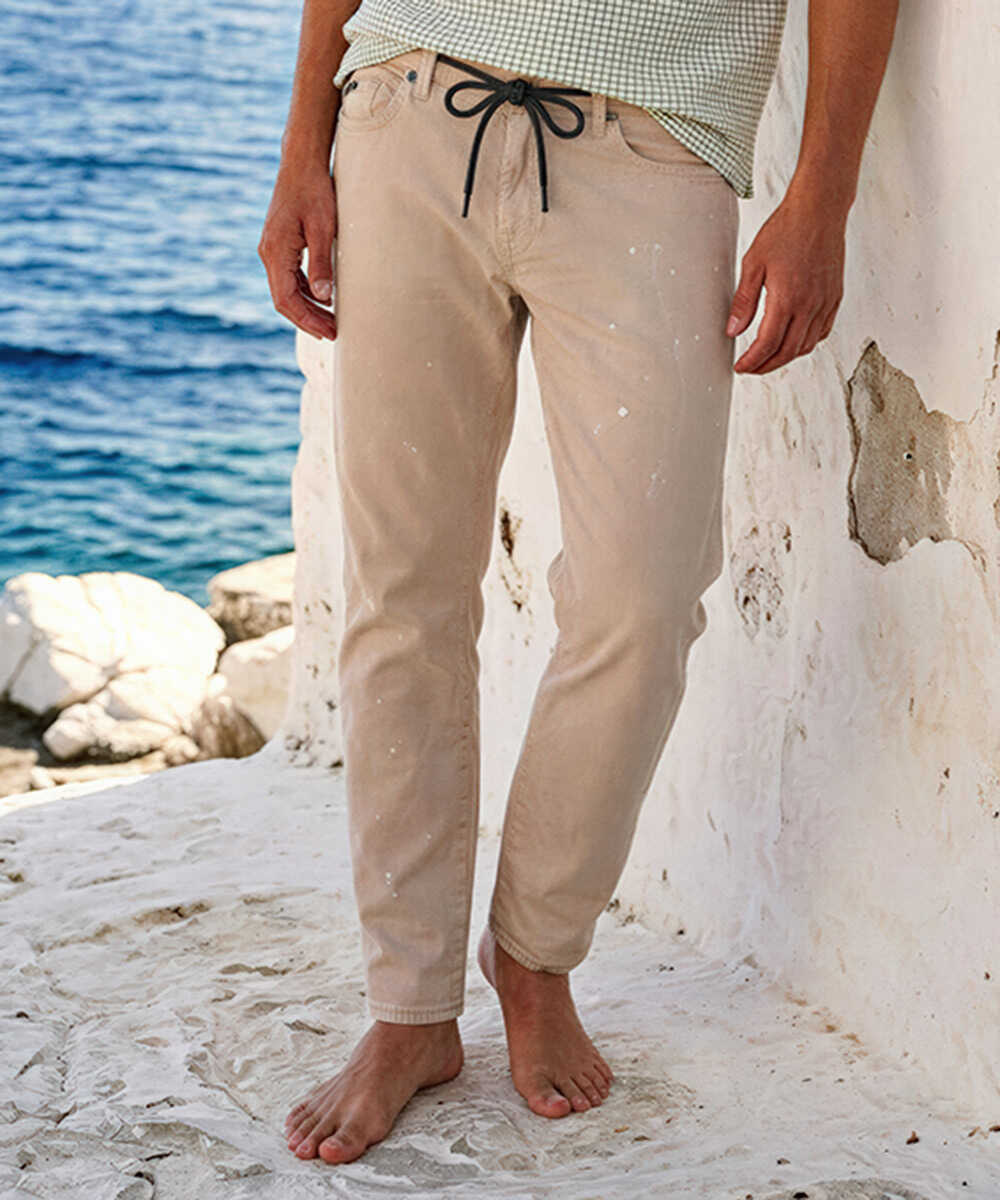 別注限定 ペイント加工 リゾートジーンズ デニムパンツ