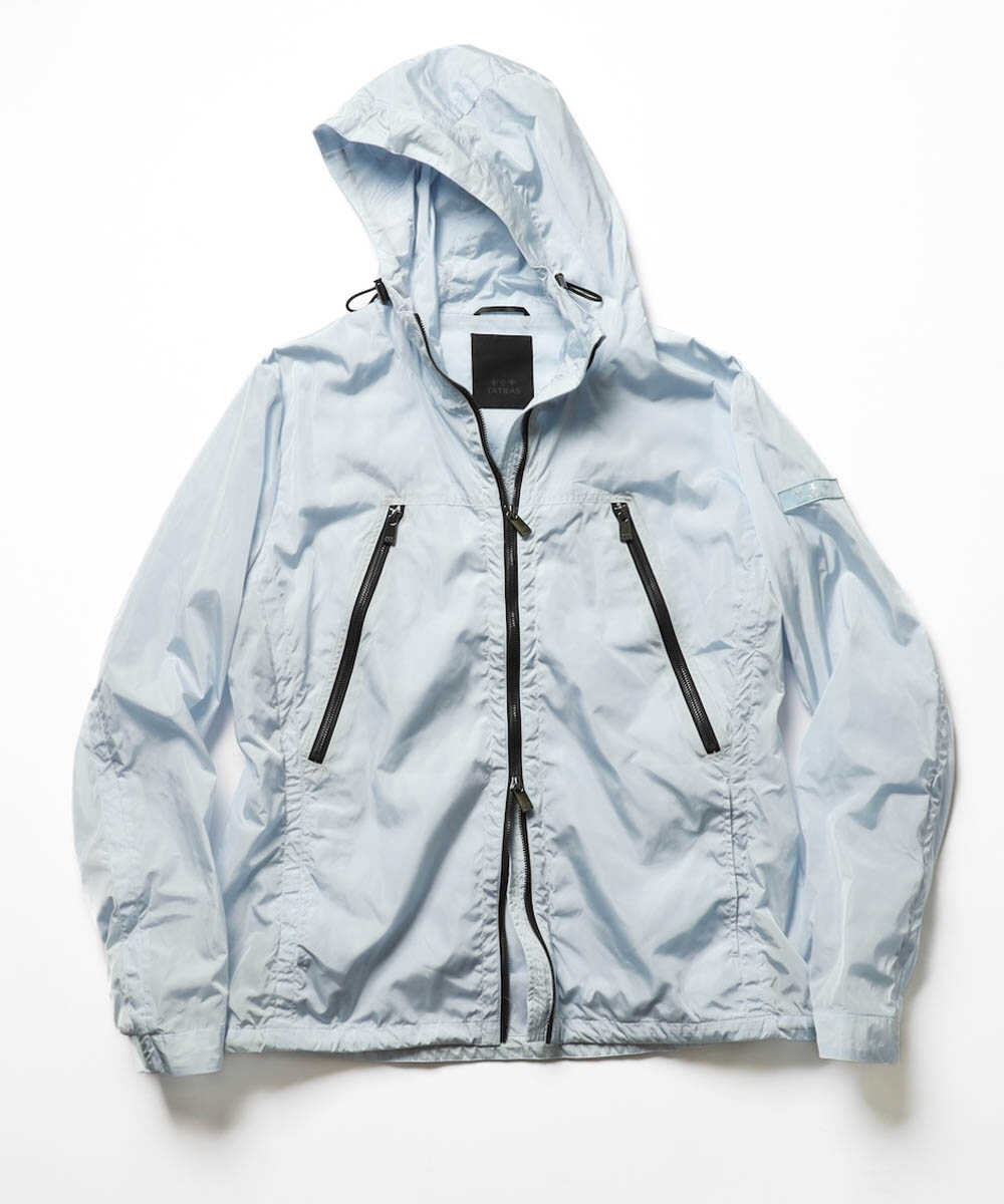 LULIO/ルーリオ フード付きジップアップブルゾン