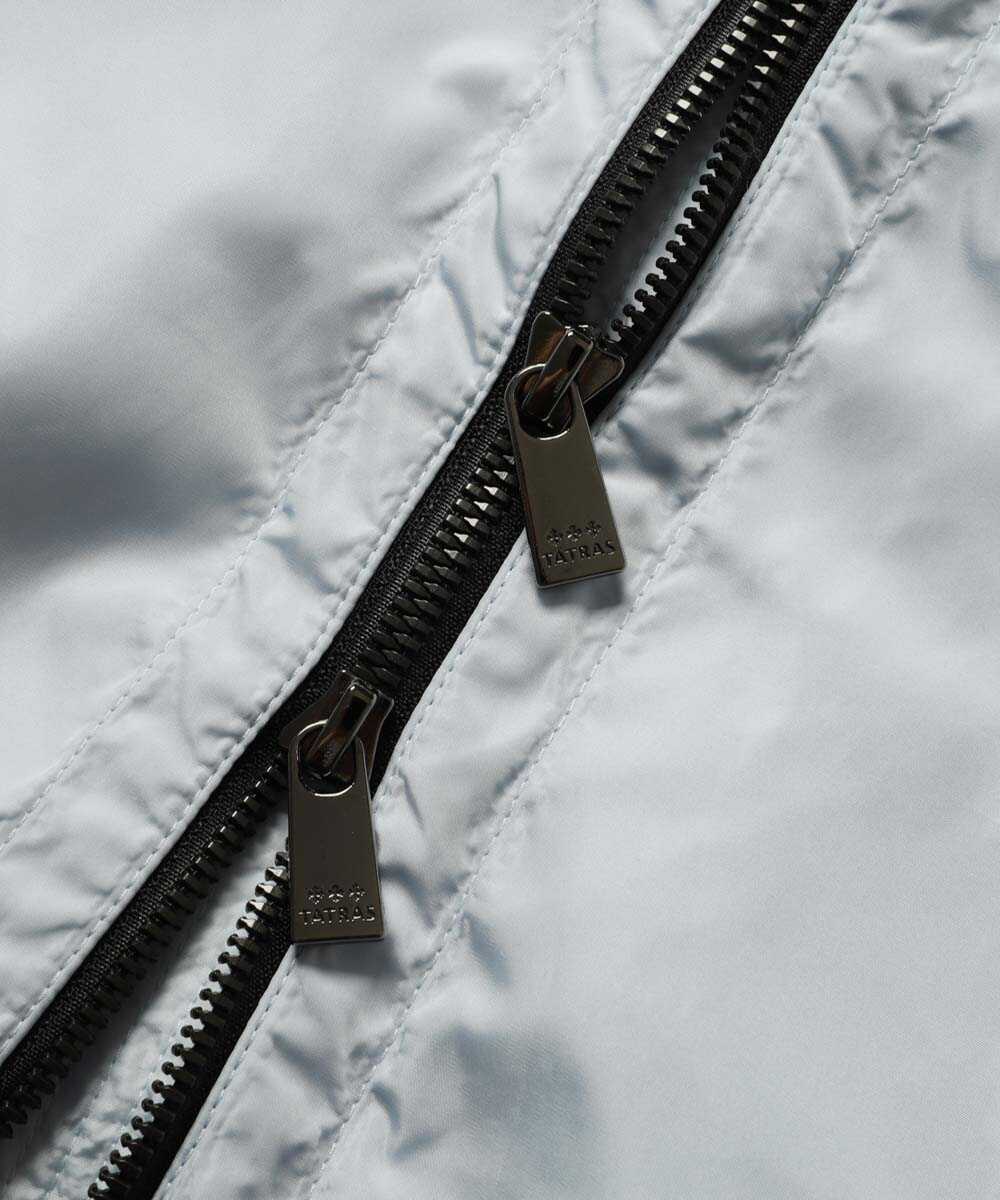 LULIO/ルーリオ フード付きジップアップブルゾン