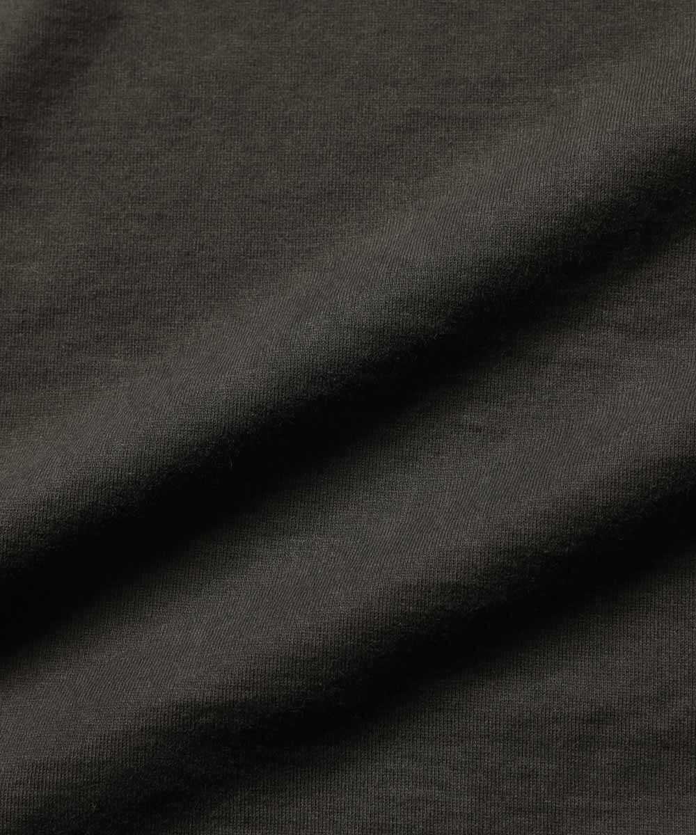 限定 超長綿 イスラエルピマ シンプル ヘンリーネックロンT