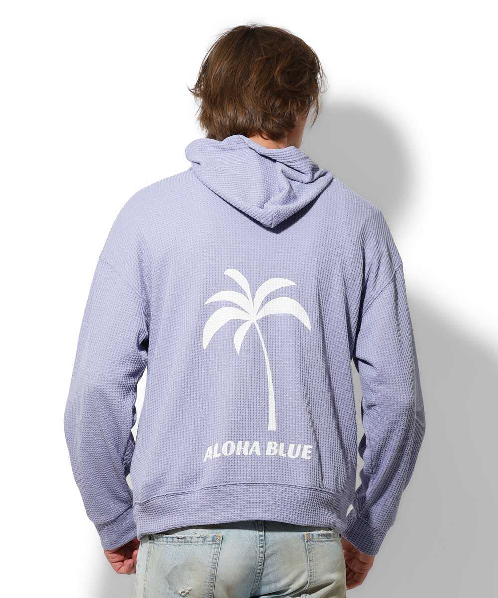 限定 サーマル プリントパーカ