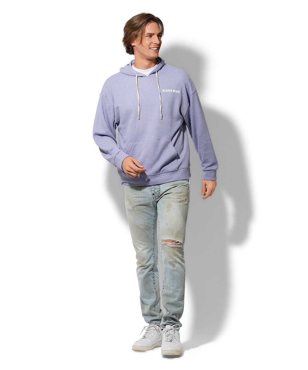 限定 サーマル プリントパーカ