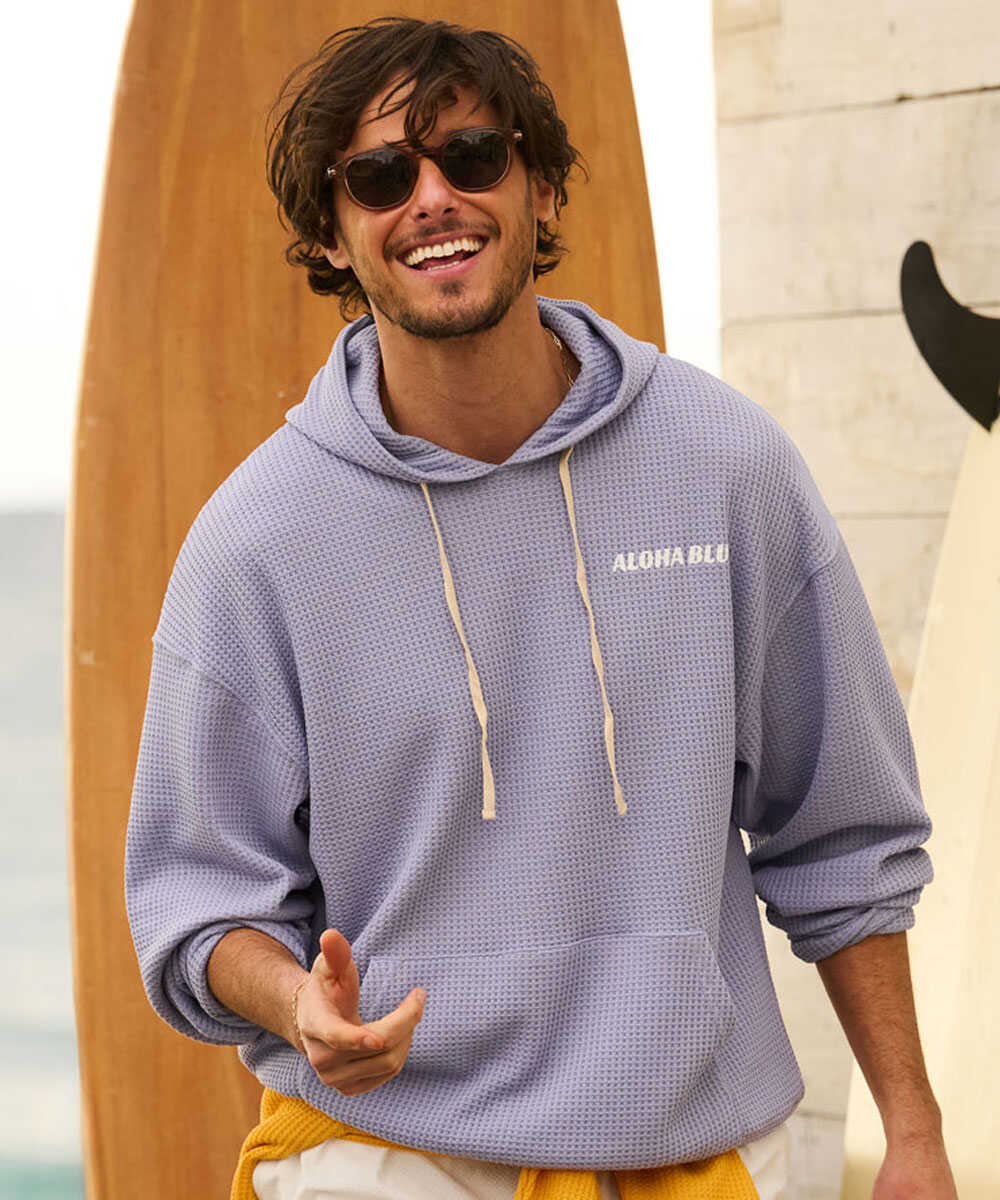 限定 サーマル プリントパーカ