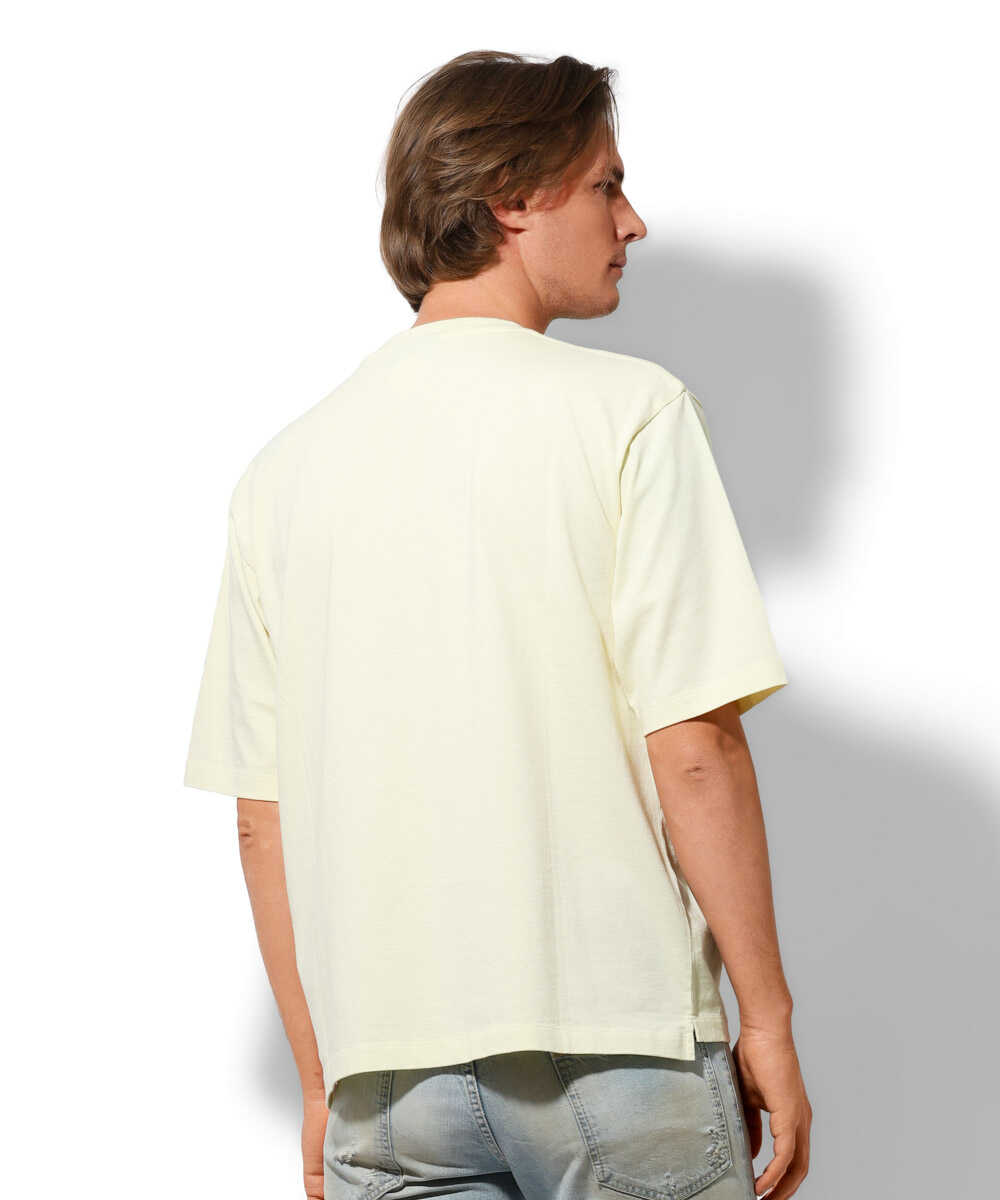 ルーズフィット パームツリープリントTシャツ