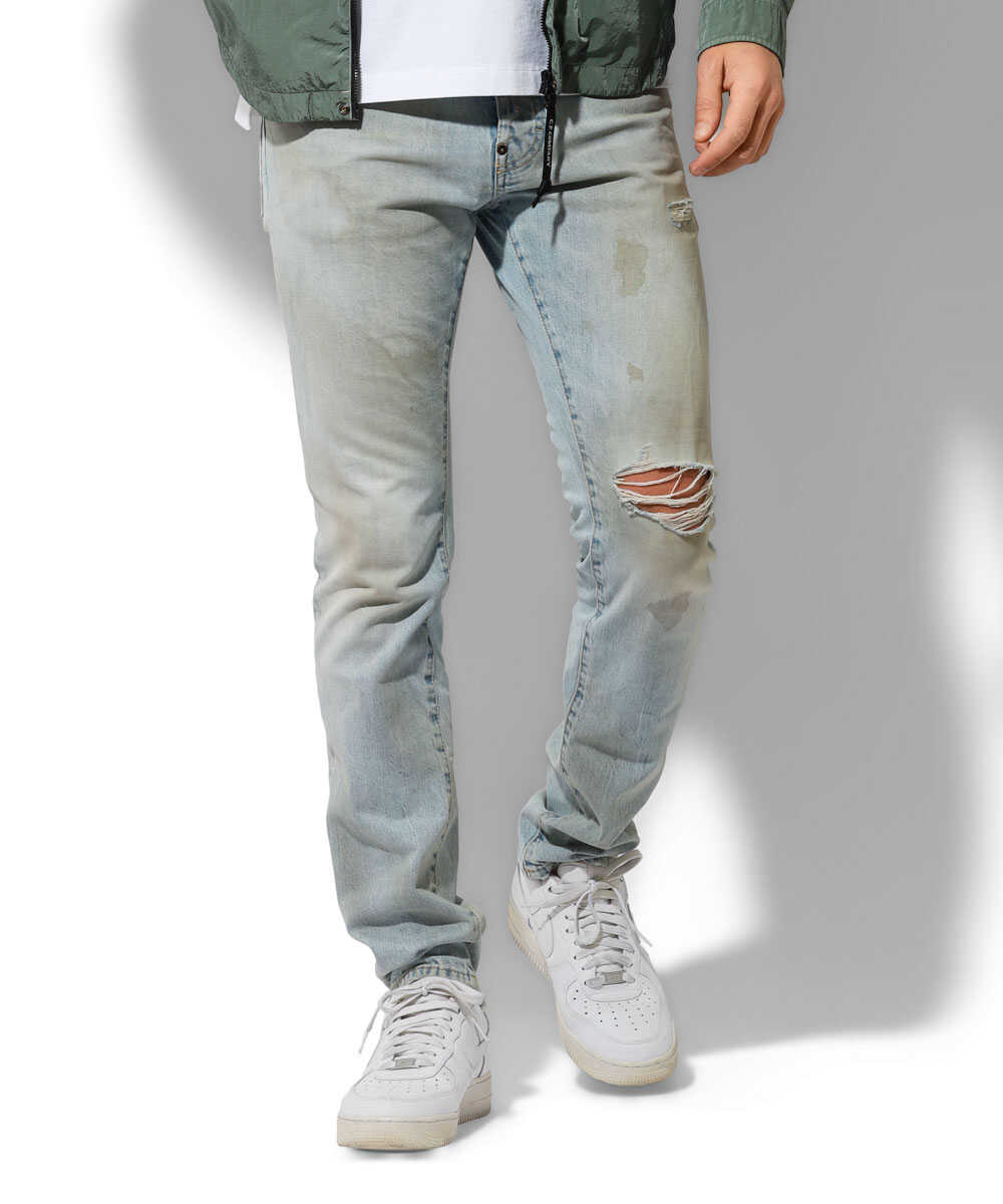 テディジーン ダメージ加工デニム