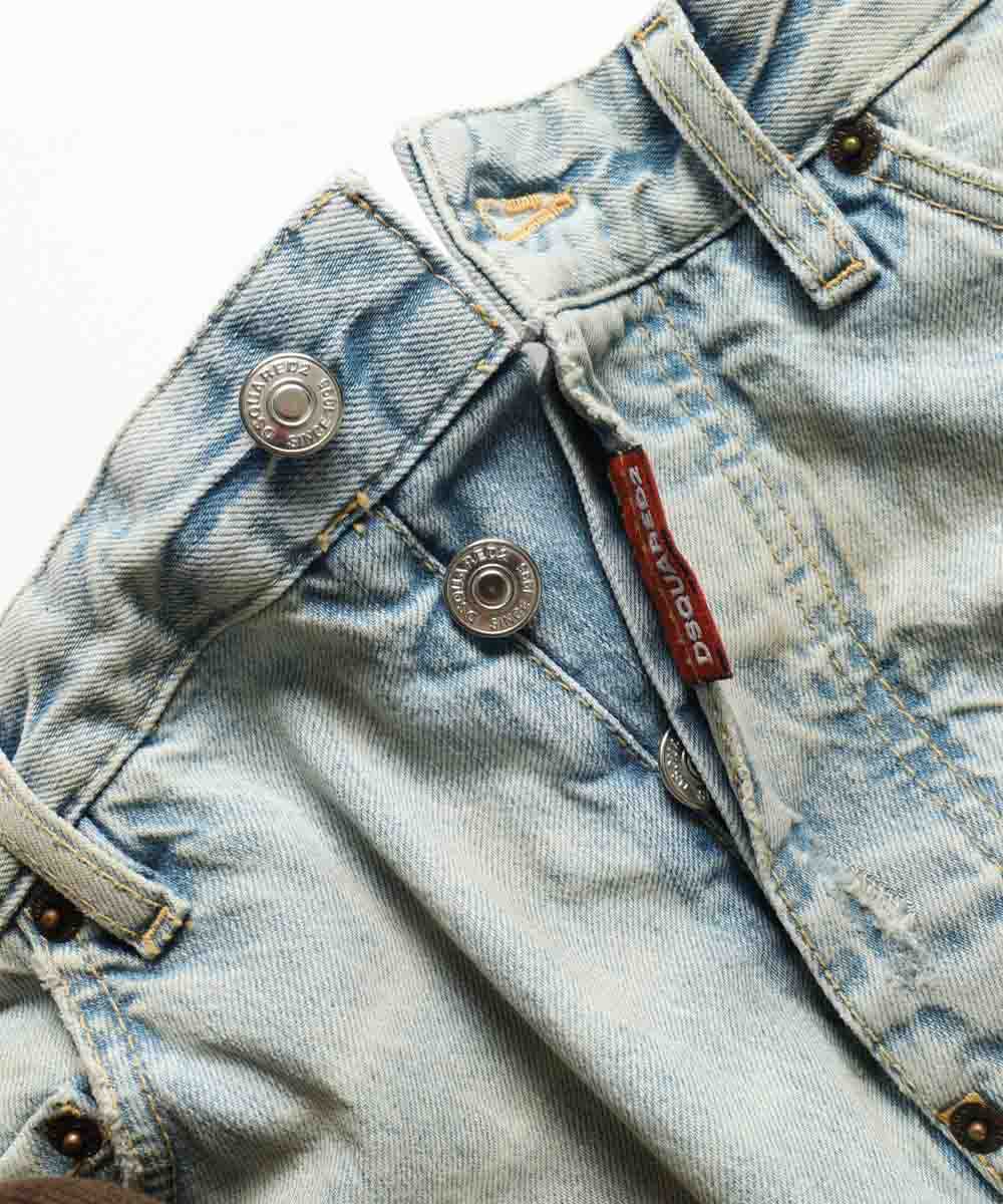 テディジーン ダメージ加工デニム