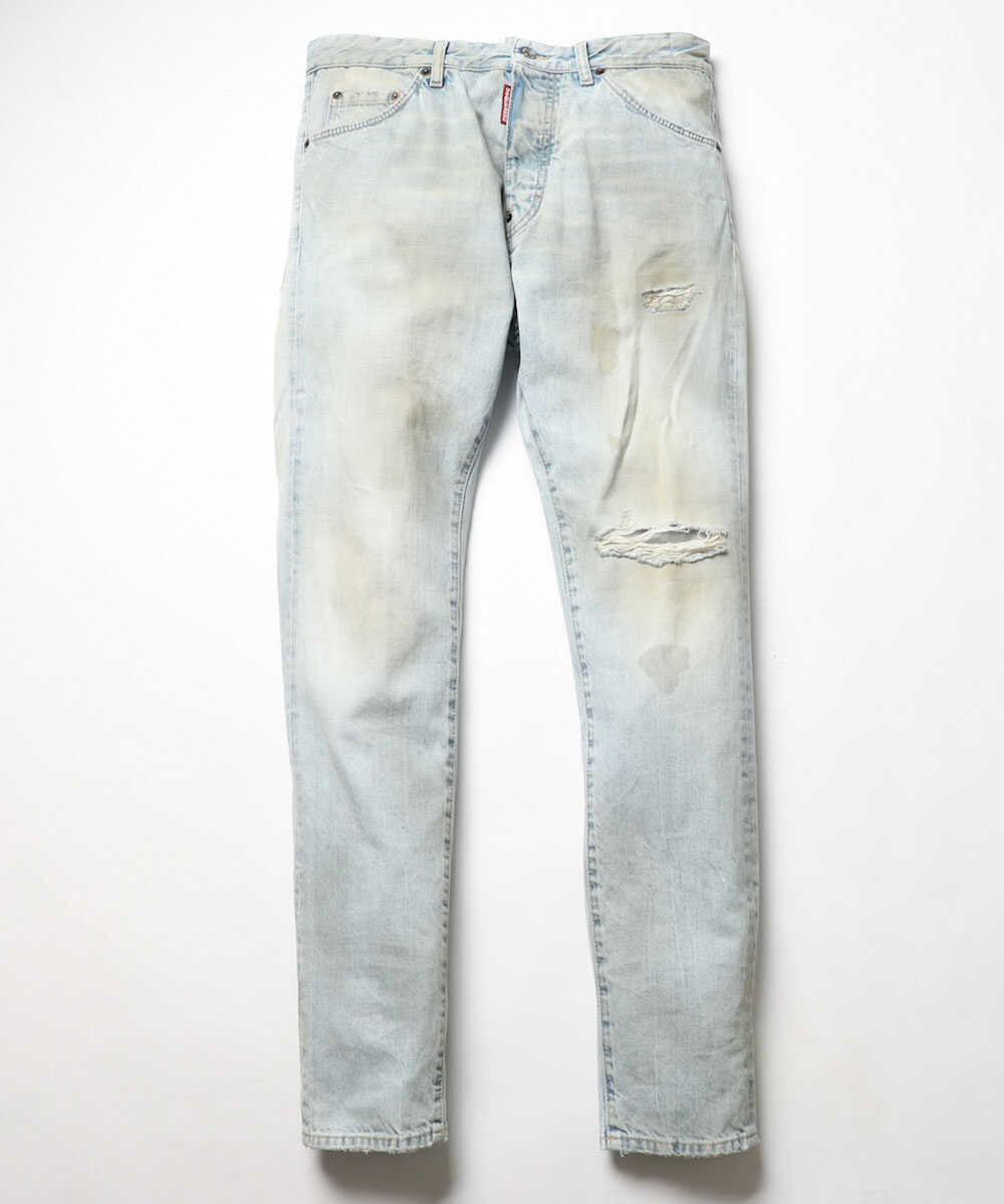 テディジーン ダメージ加工デニム