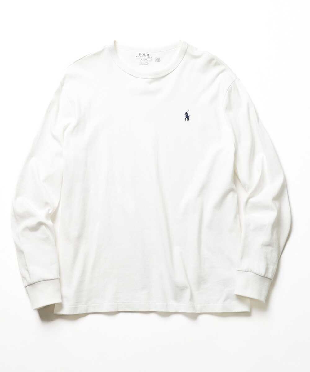 “ポロ ポニー”ロゴ刺繍 ヘビーウエイト ロンT