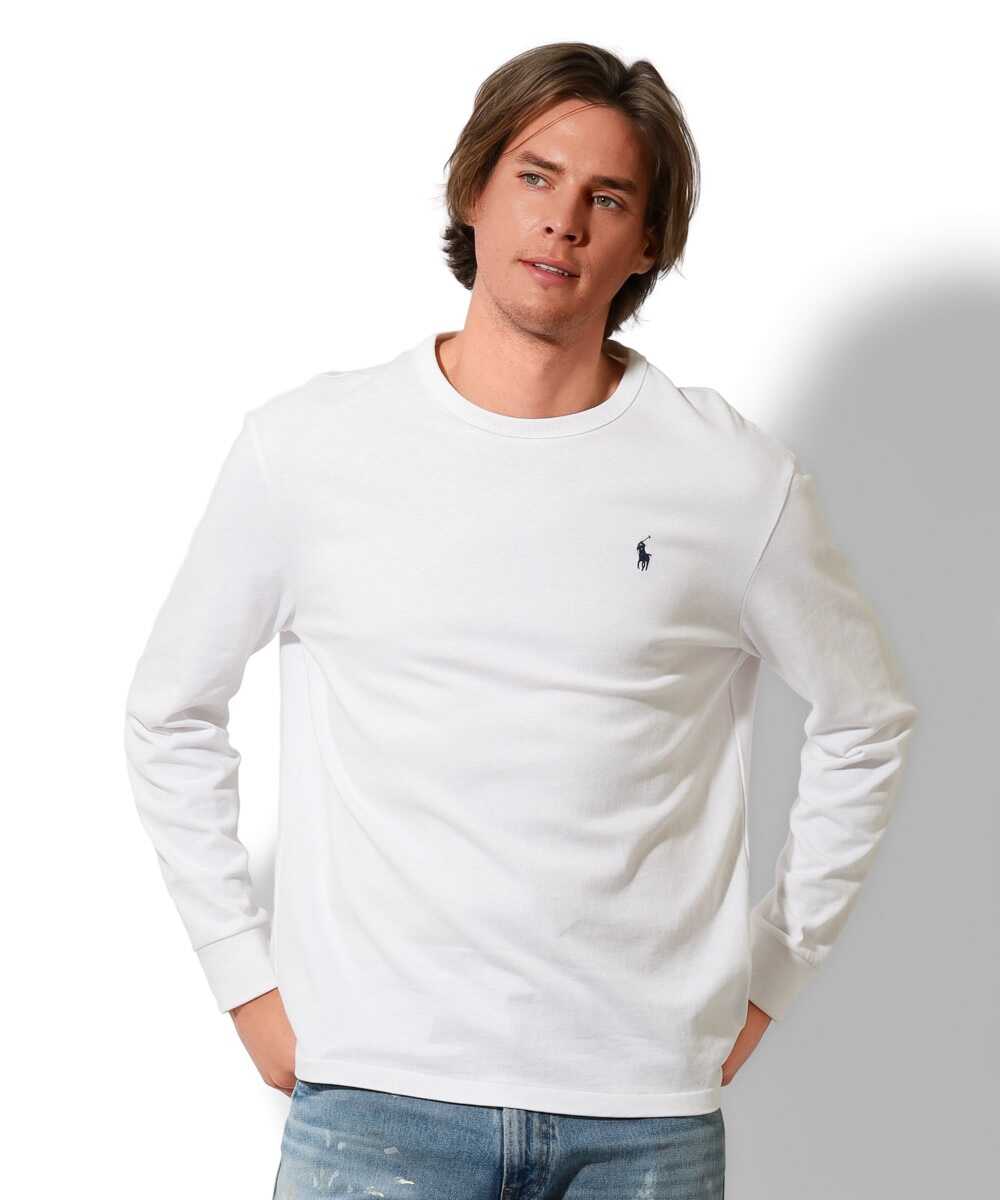 “ポロ ポニー”ロゴ刺繍 ヘビーウエイト ロンT