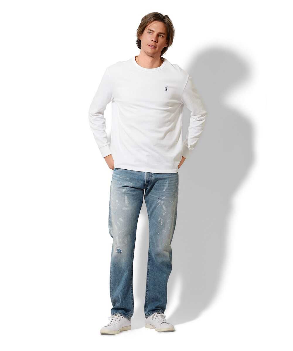 “ポロ ポニー”ロゴ刺繍 ヘビーウエイト ロンT