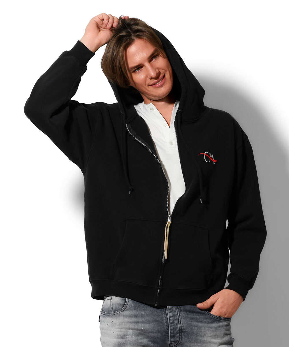 Pasadena/パサデナ 胸ロゴジップパーカ