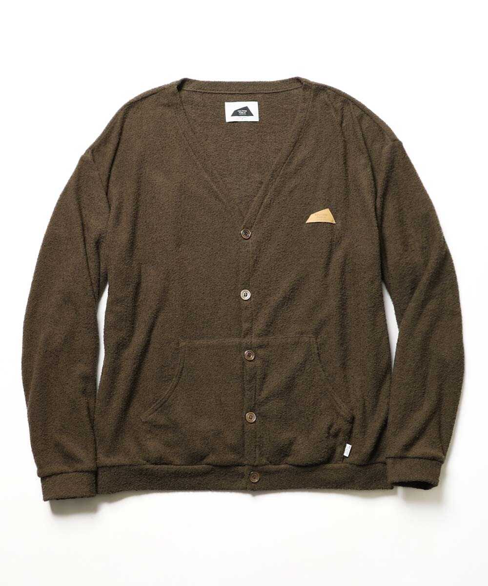 ビーチタオル パイルカーディガン