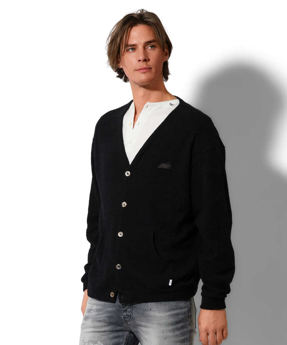 ビーチタオル パイルカーディガン