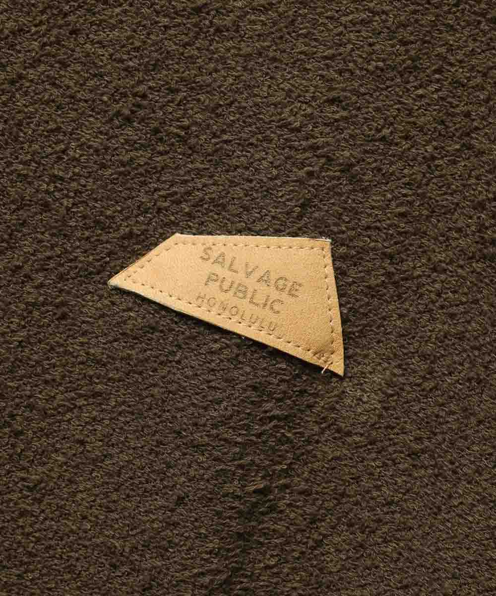 ビーチタオル パイルカーディガン