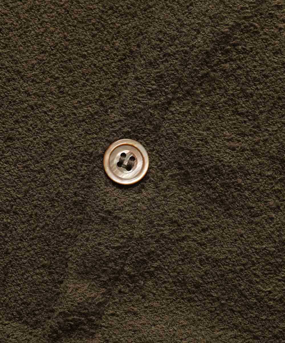 ビーチタオル パイルカーディガン