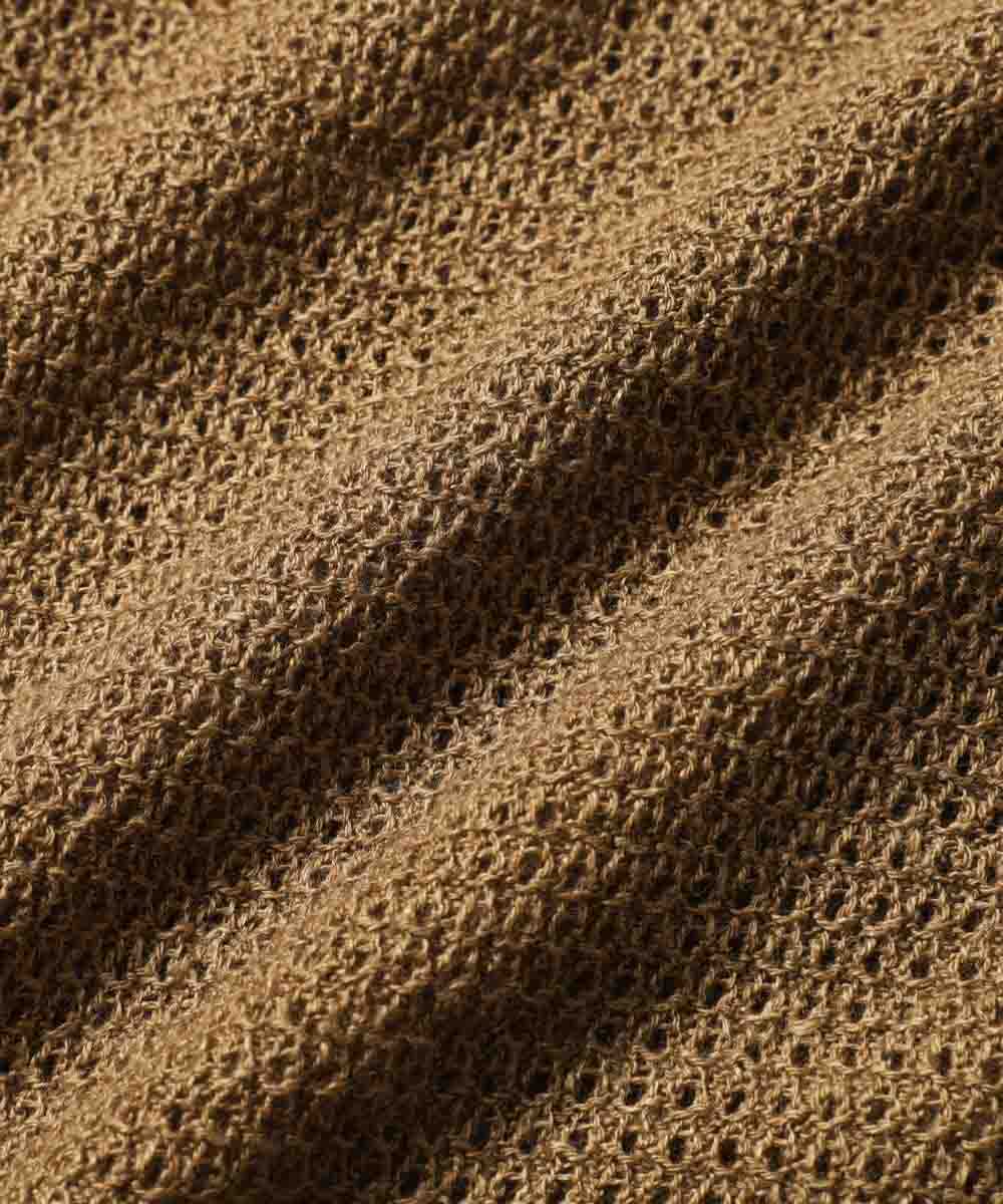 着流しリネンカーディガン