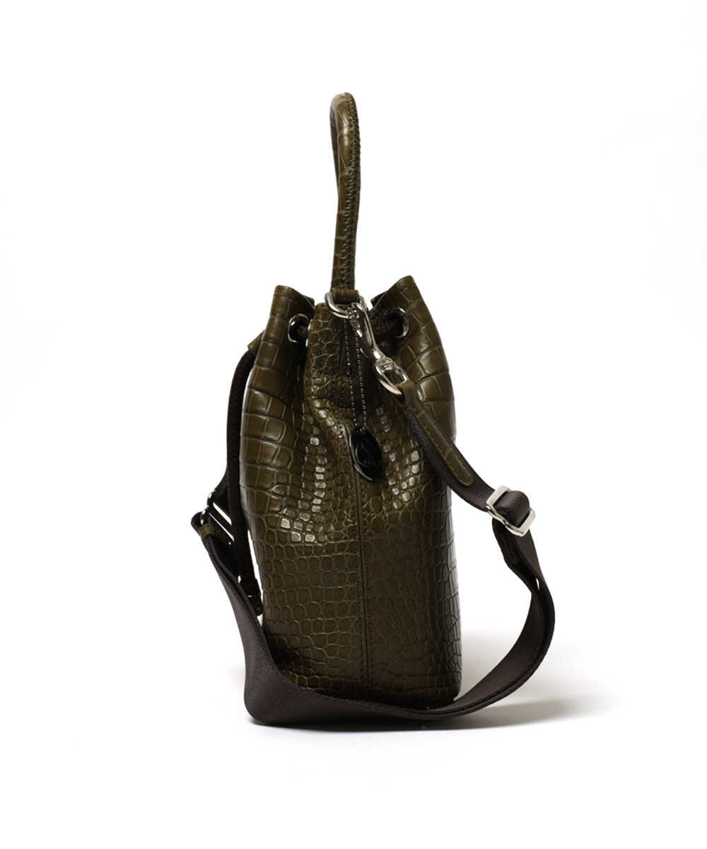 クロコ ドライビング巾着