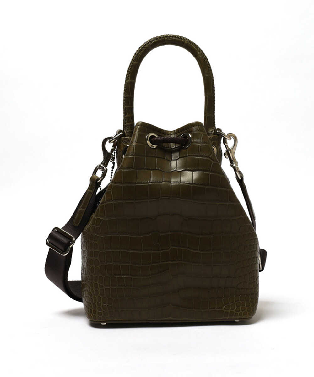 クロコ ドライビング巾着