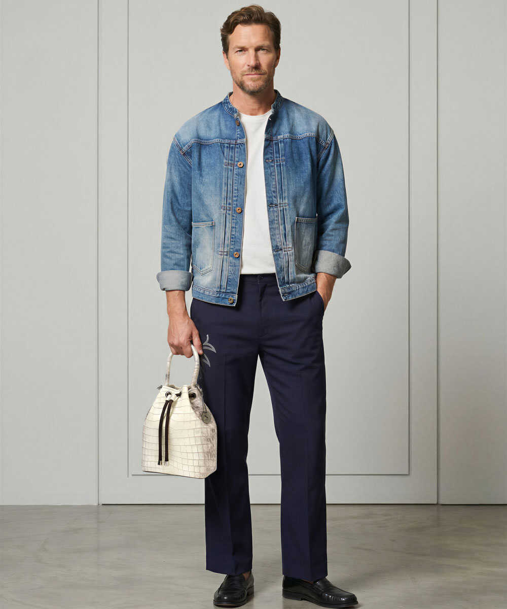 ヒマラヤクロコ ドライビング巾着