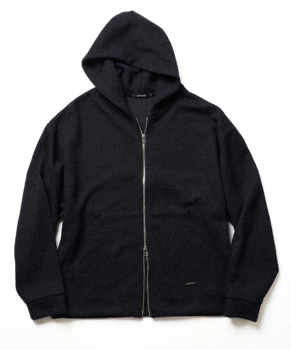 別注 ニットツイードパーカ